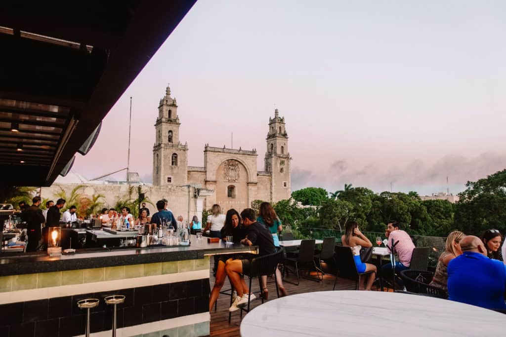 Things to do in Merida, Mexico | Drinks at Picheta Rooftop Bar