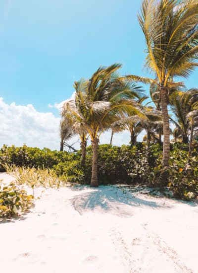 Beach area of Beachfront Suite at Rosewood Mayakoba