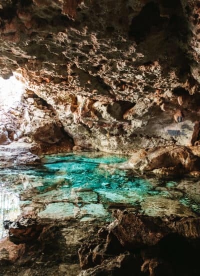 Cenote Chan Chemuyil in Mexico