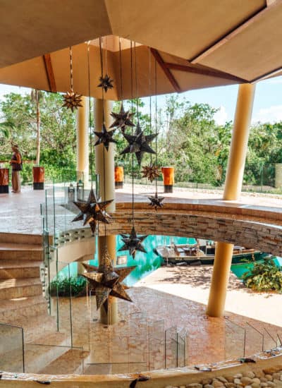 Lobby of Rosewood Mayakoba