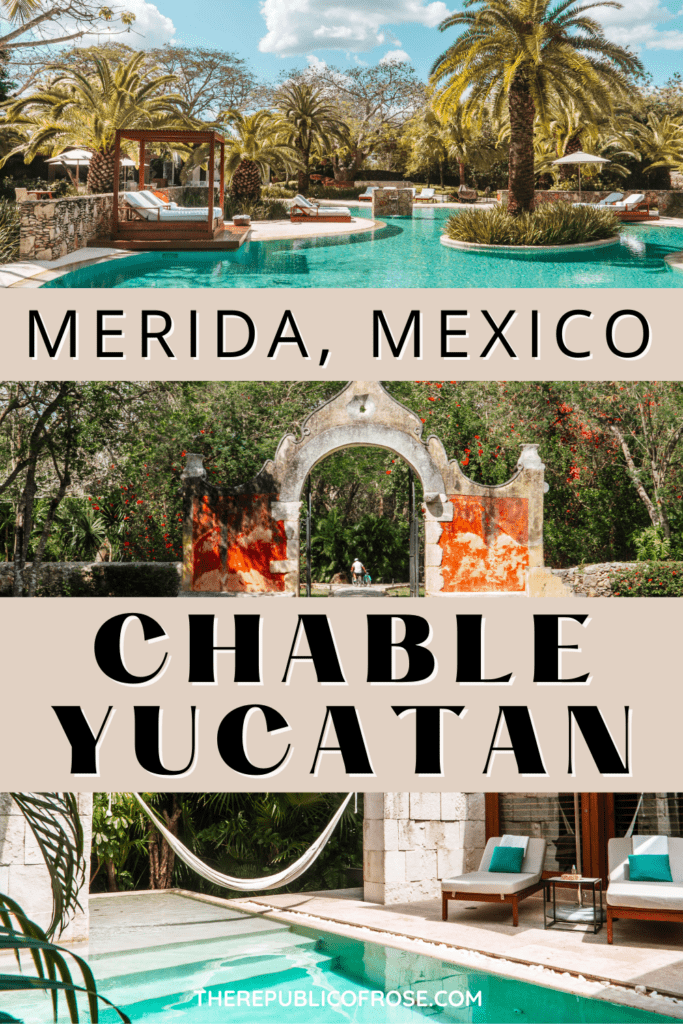 Staying at Chable Yucatan in Merida, Mexico