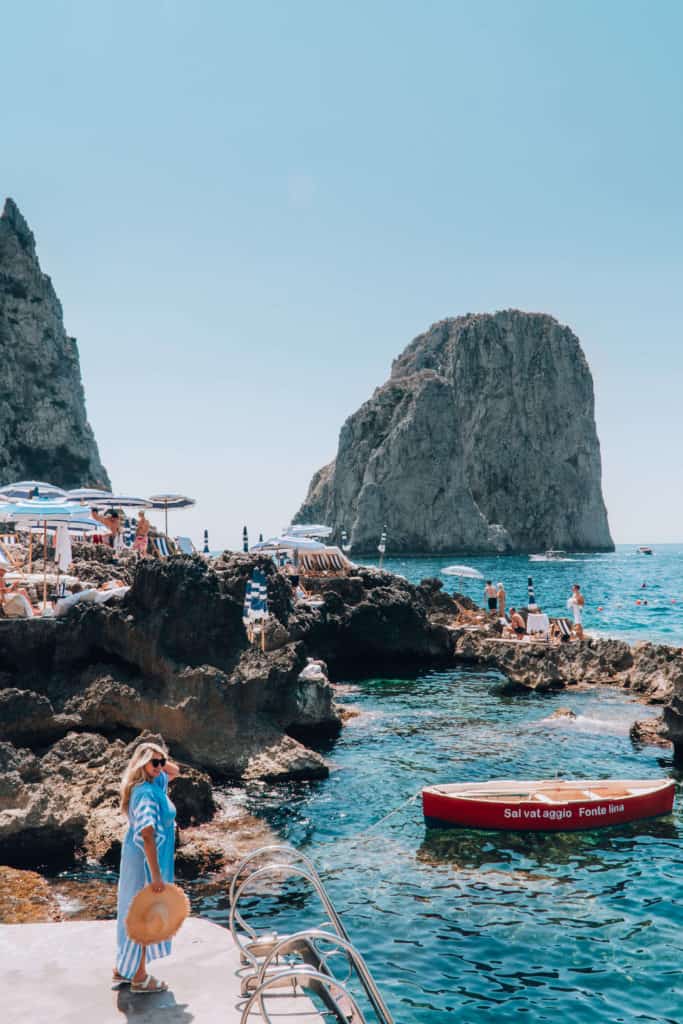 What to See in Capri Italy | La Fontelina Beach Club