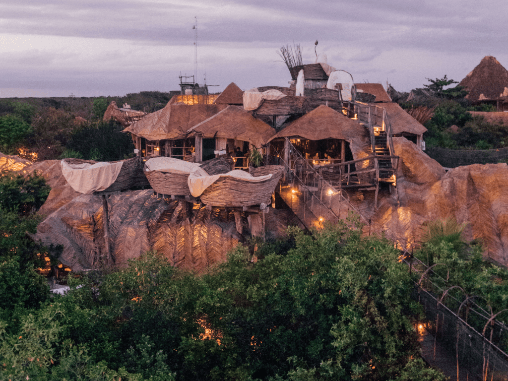 Azulik Nests at Kin Toh in Tulum, Mexico