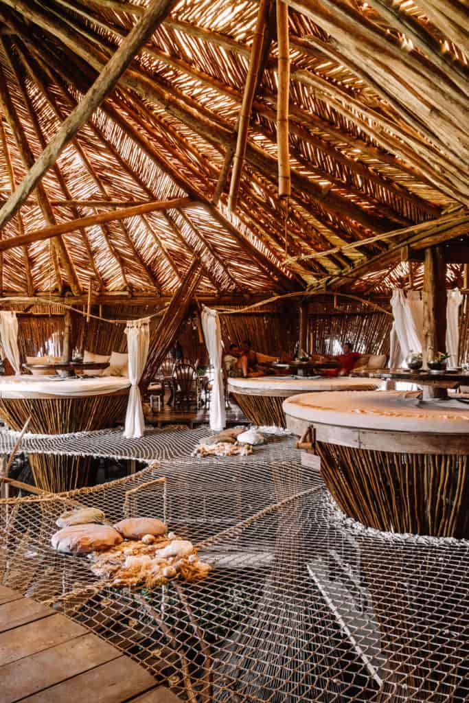 Lounge Nests at Azulik in Tulum, Mexico
