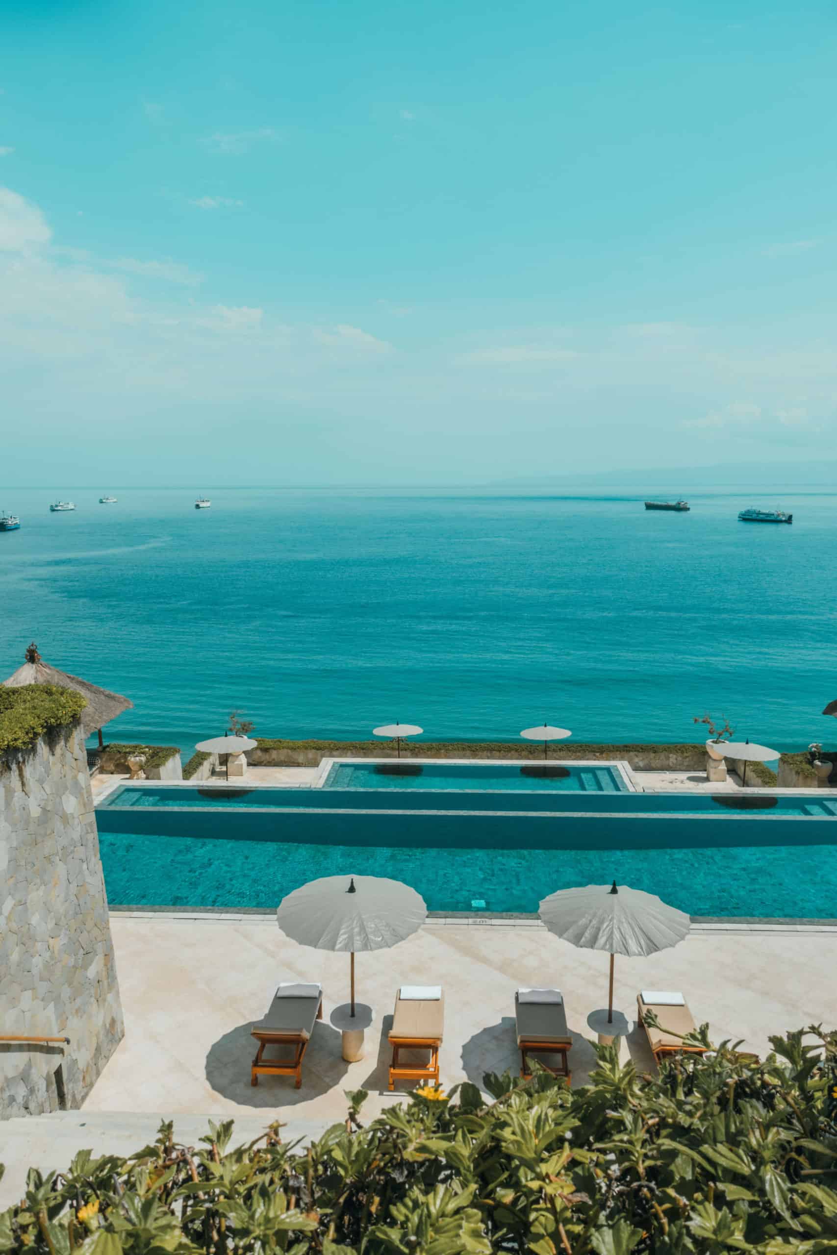 Infinity Pool at Amankila in Bali