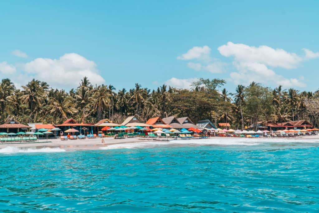 Private Boat Cruise to Virgin Beach from Amankila in Bali, Indonesia