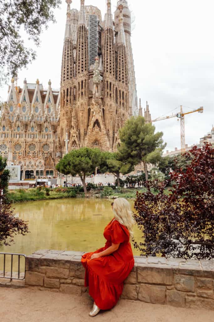 La Sagrada Familia in Barcelona, Spain