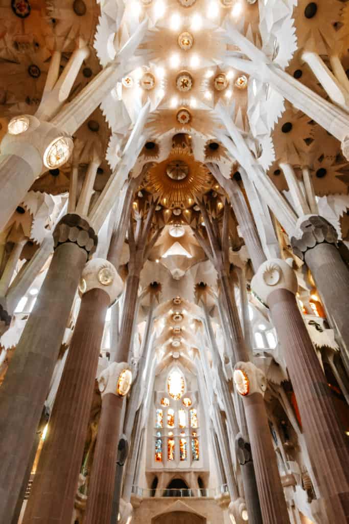 La Sagrada Familia in Barcelona, Spain