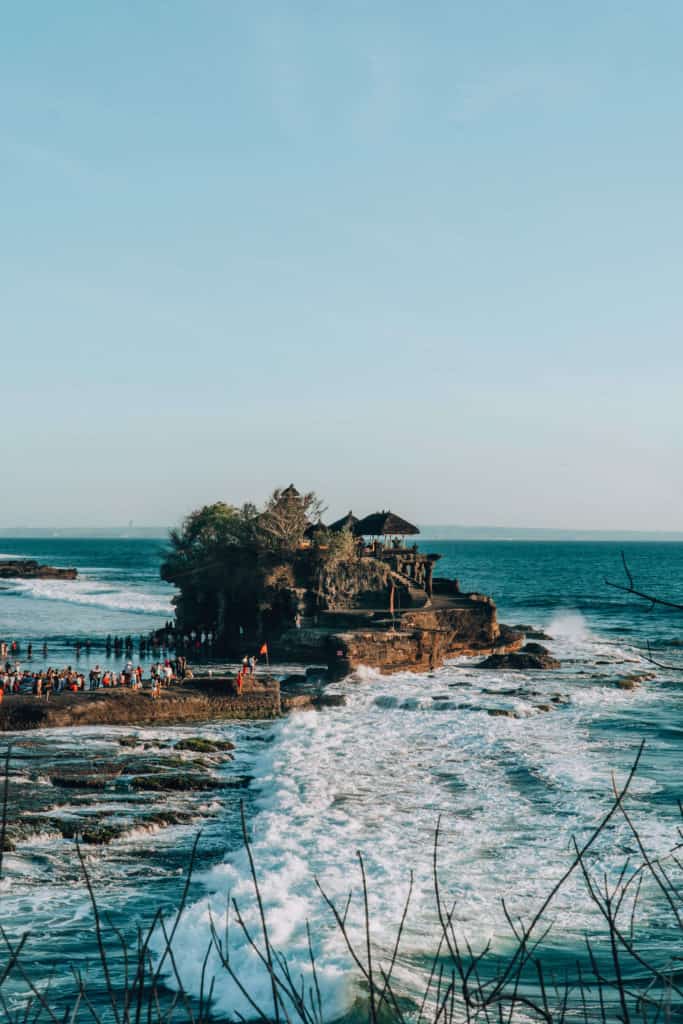 Tanah Lot Temple in Bali, Indonesia