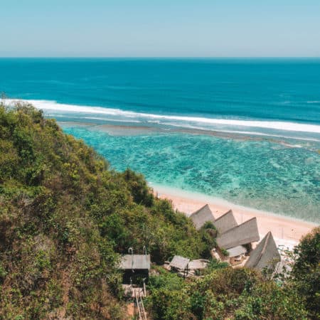 Funicular to Sundays Beach Club in Uluwatu