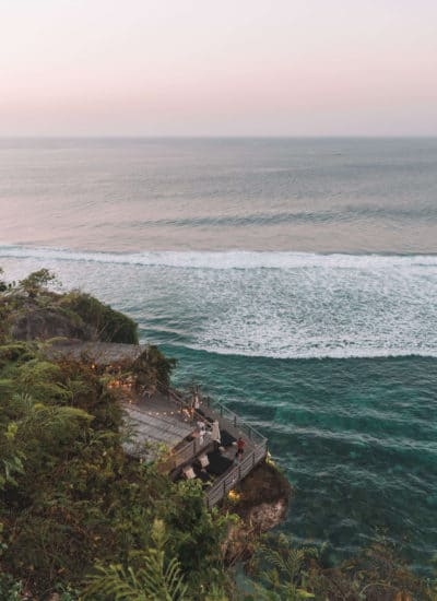 Sunset at Ulu Cliffhouse