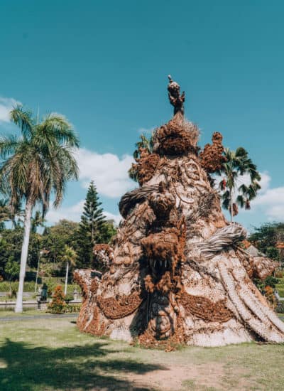 Statue at the Ujung Water Palace