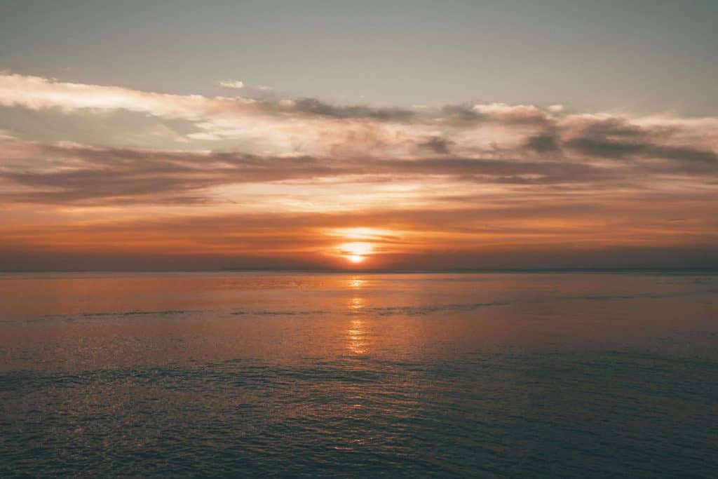 Sunset at Mahana Point Nusa Ceningan