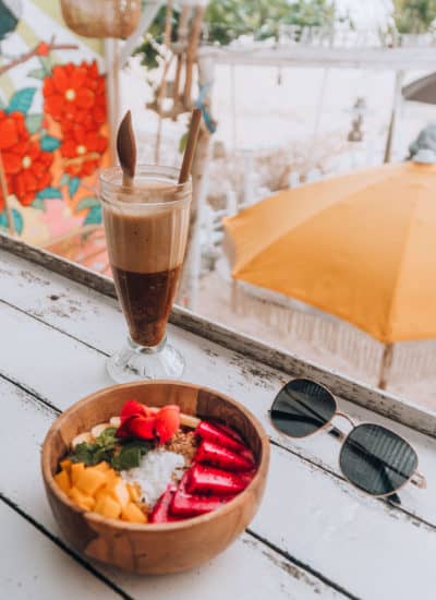 Smoothie bowl at Seabreeze Nusa Ceningan