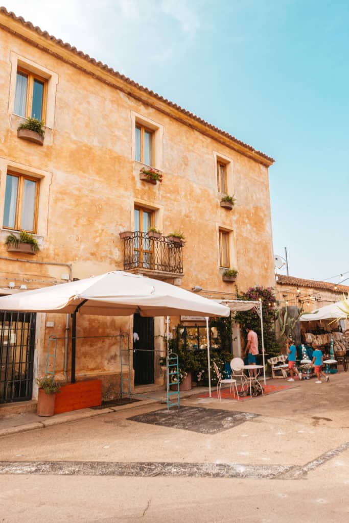 Charming streets of San Pantaleo