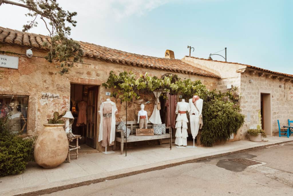 Shop in San Pantaleo