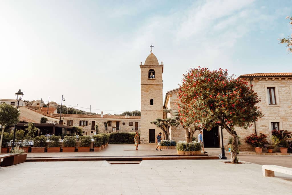 Church in San Pantaleo, Sardinia