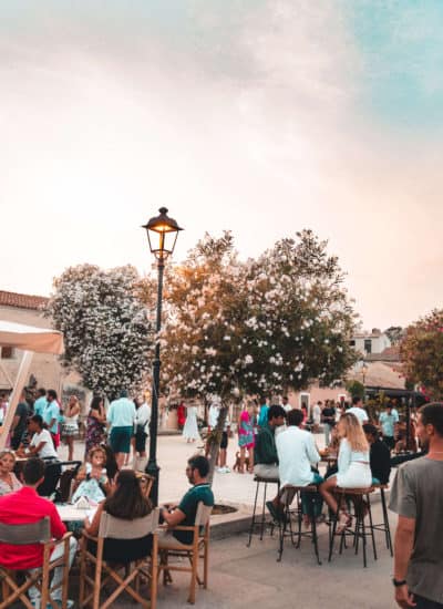 Caffe Nina in San Pantaleo, Sardinia