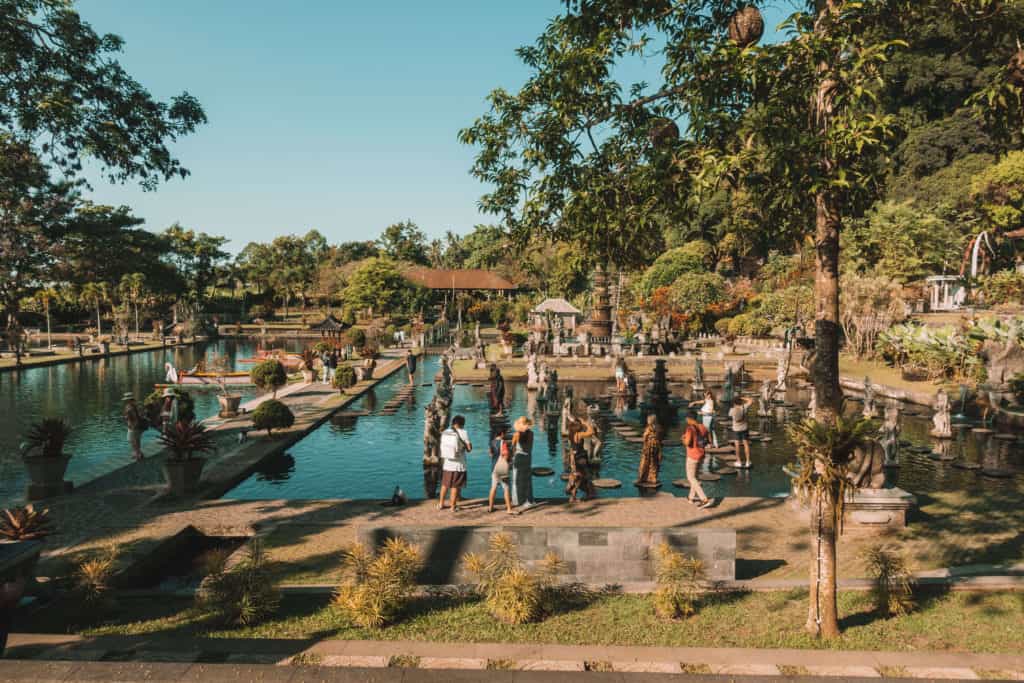 Pond at Tirta Gangga