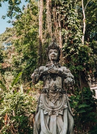 Statue at Tirta Gangga