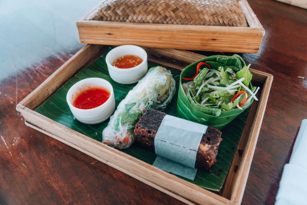 Lunch on Amankila Cruise