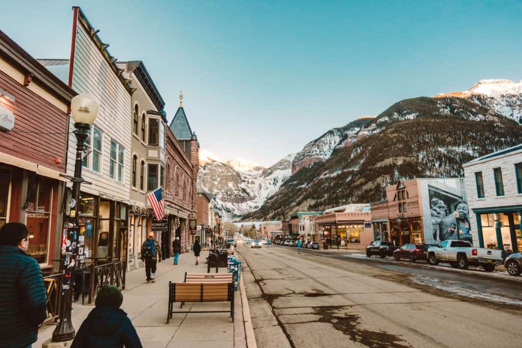 Downtown Telluride | Things to do in Telluride in the Winter