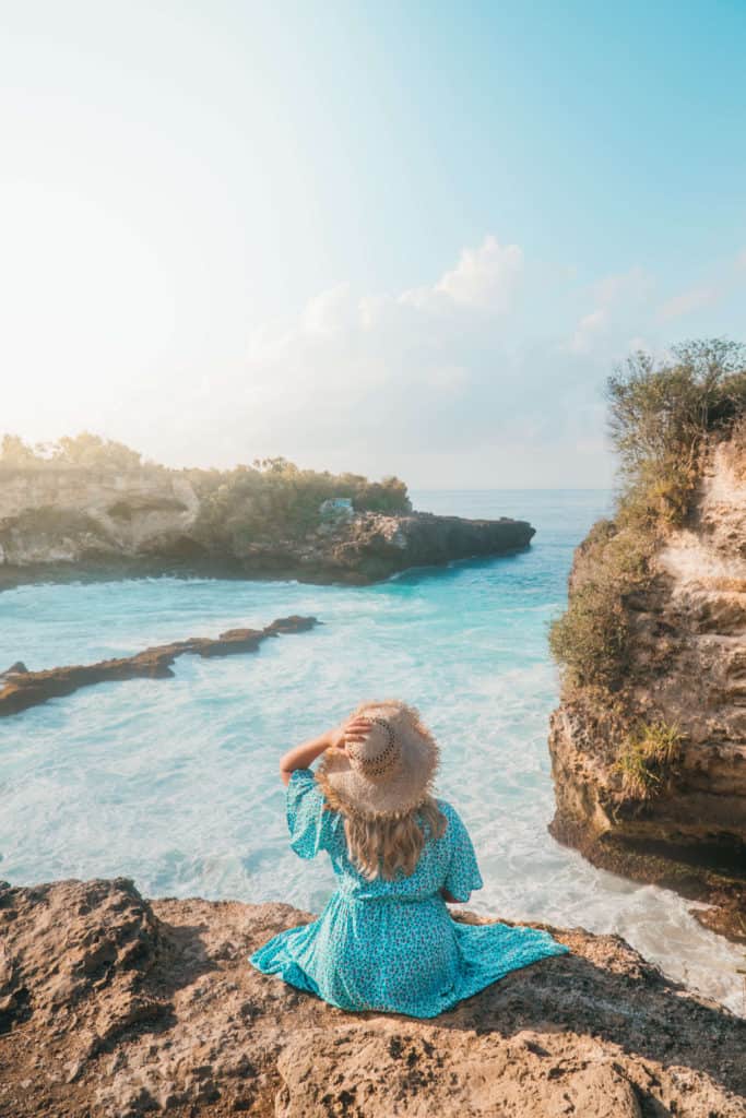 Blue Lagoon, Nusa Ceningan in Bali