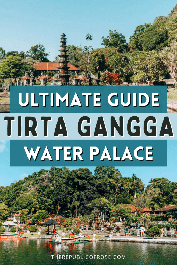 Visiting the Tirta Gangga Water Palace in Bali