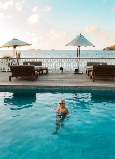 Pool at Cheval Blanc St Barts