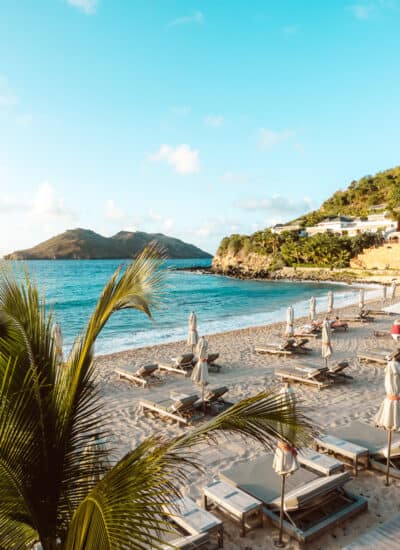 Beach at Cheval Blanc St Barts