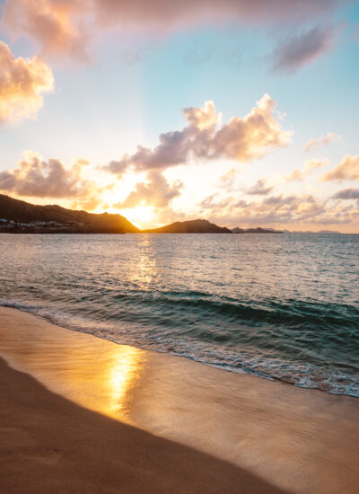 Sunset in St Barts