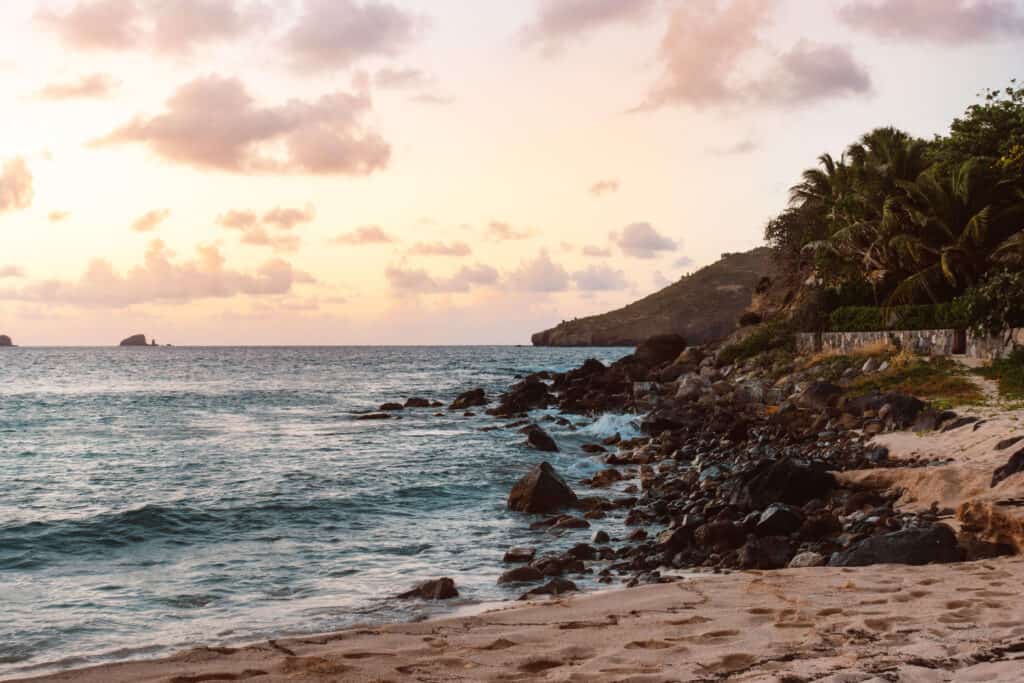 Sunset from Cheval Blanc St Barts