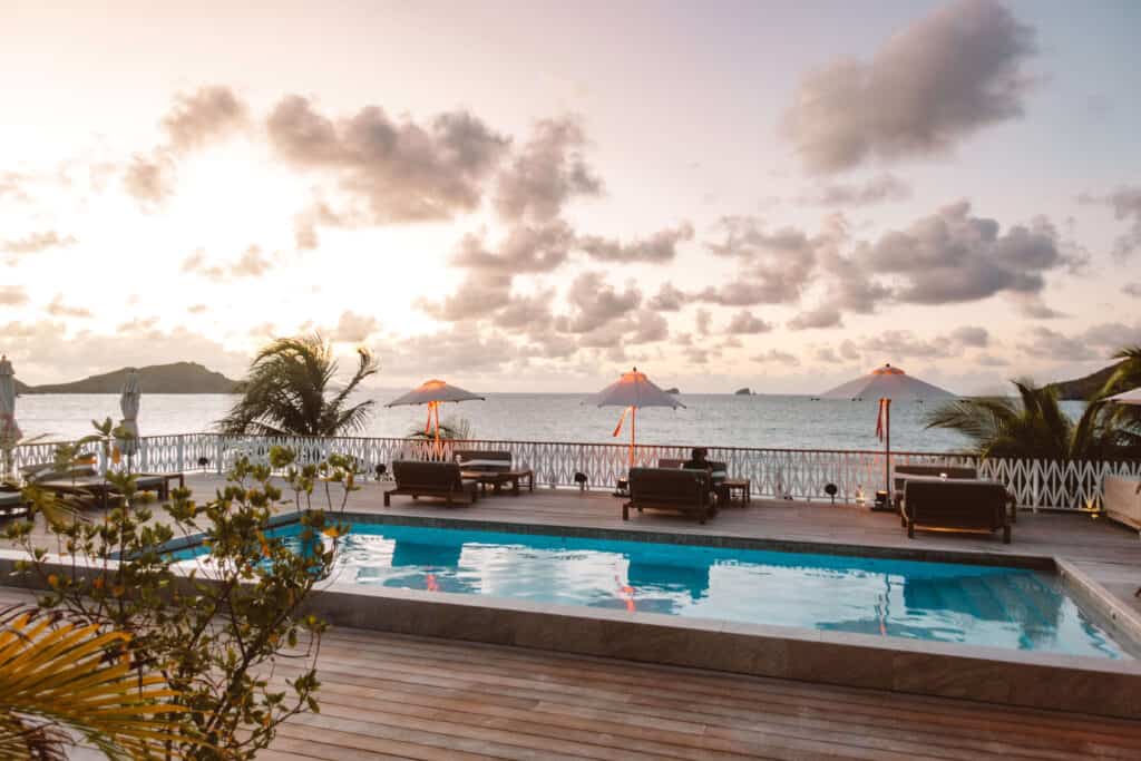 Pool at Cheval Blanc St Barts