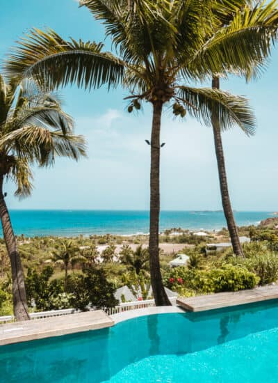 Pool at Hotel Le Toiny