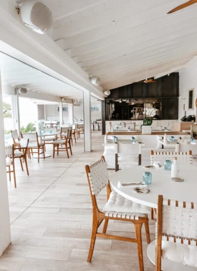 Dining Room at Hotel Le Toiny