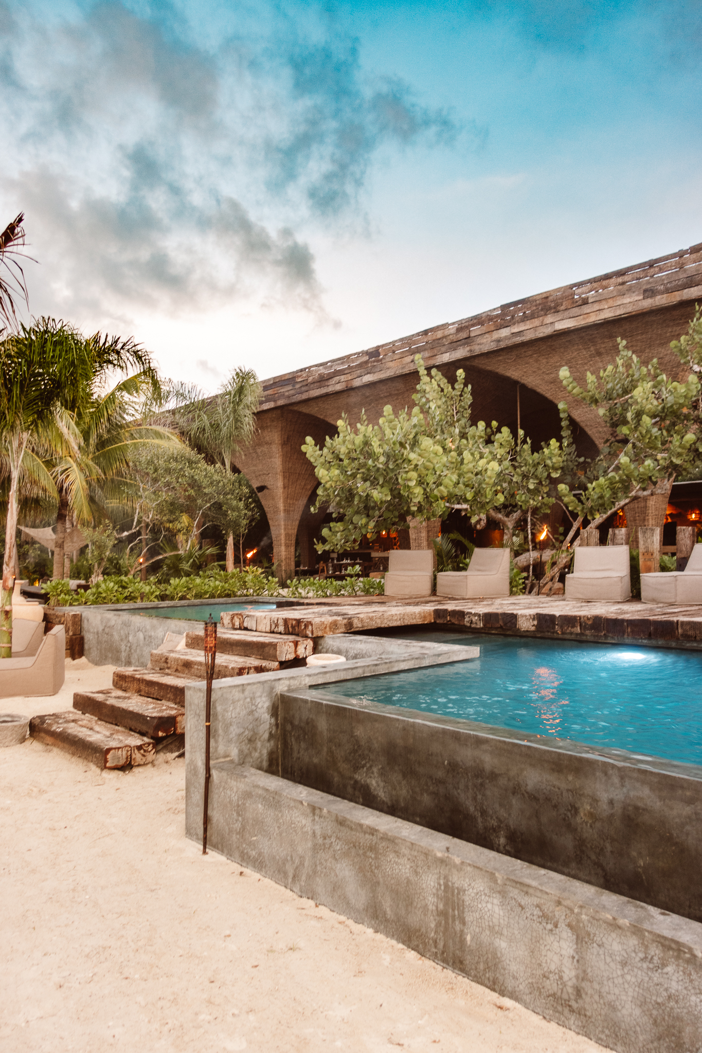 Pool at Nomade Holbox