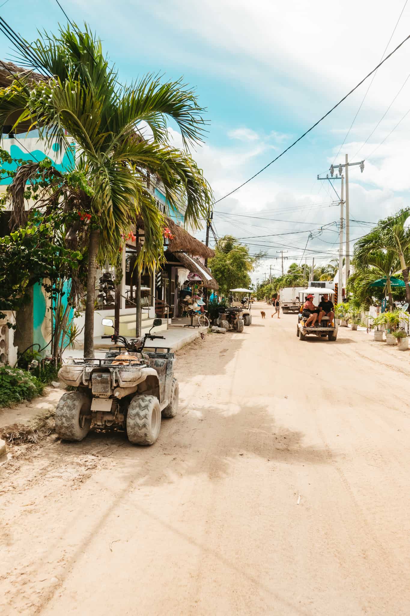 Rent a Golf Cart in Isla Holbox, Mexico