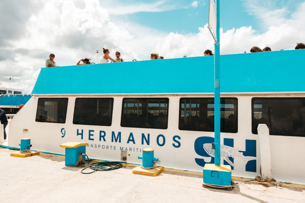 Ferry from Chiquila to Holbox