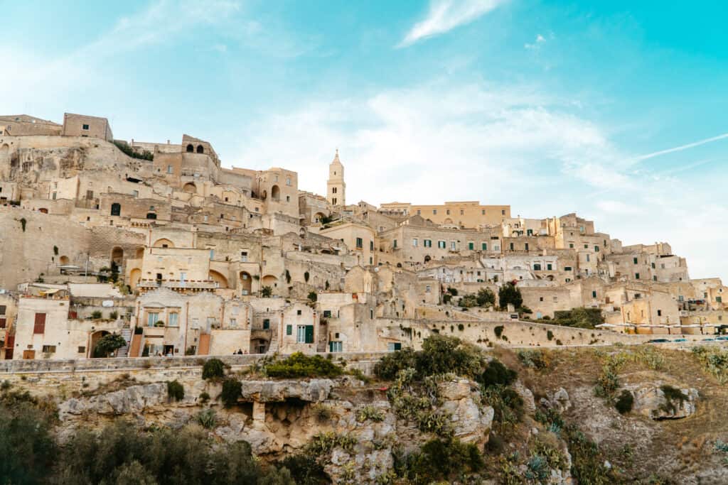 Views of Matera, Italy