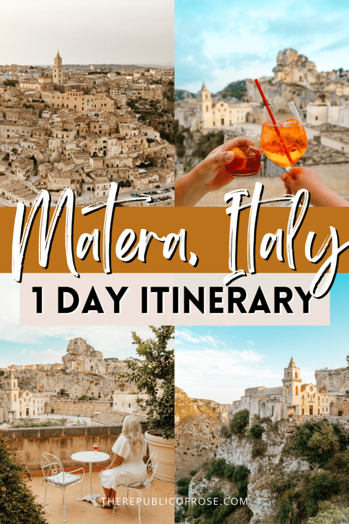 How to Spend One Day in Matera, Italy