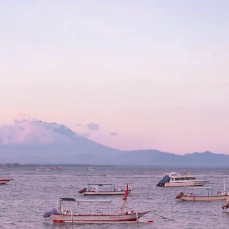 Sunset in Sanur, Bali