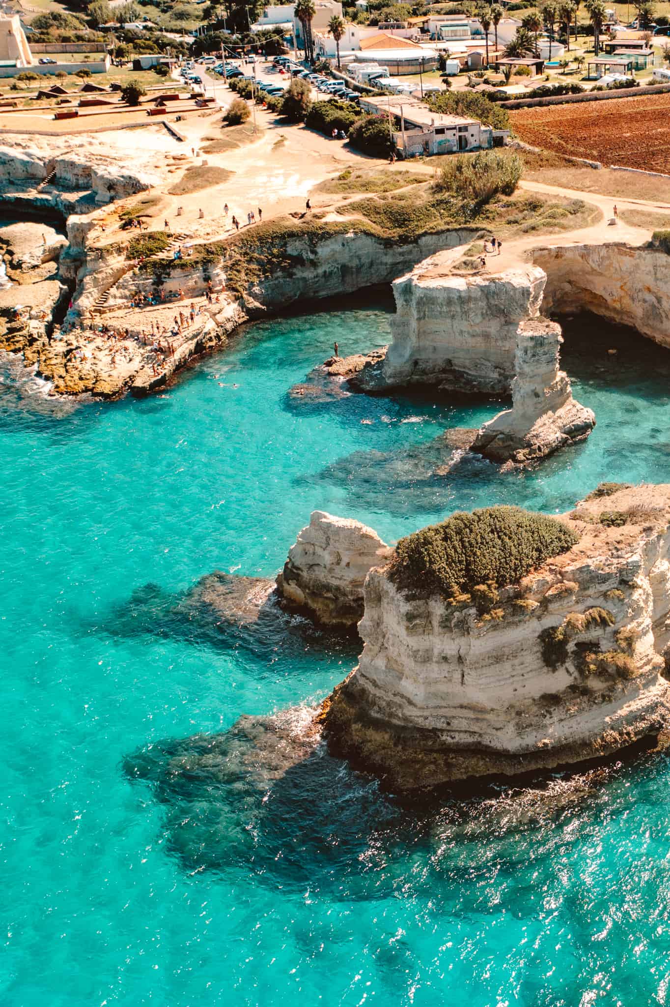 Drone view of Torre Sant’Andrea