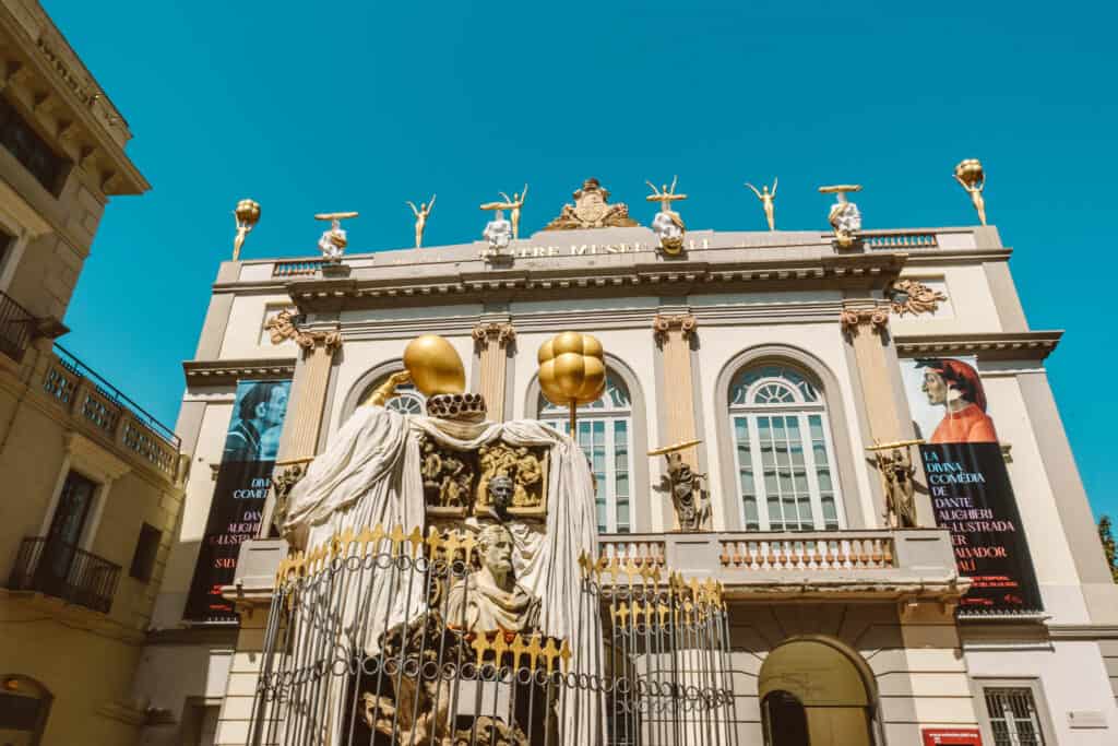 Exterior of the Dali Theatre Museum