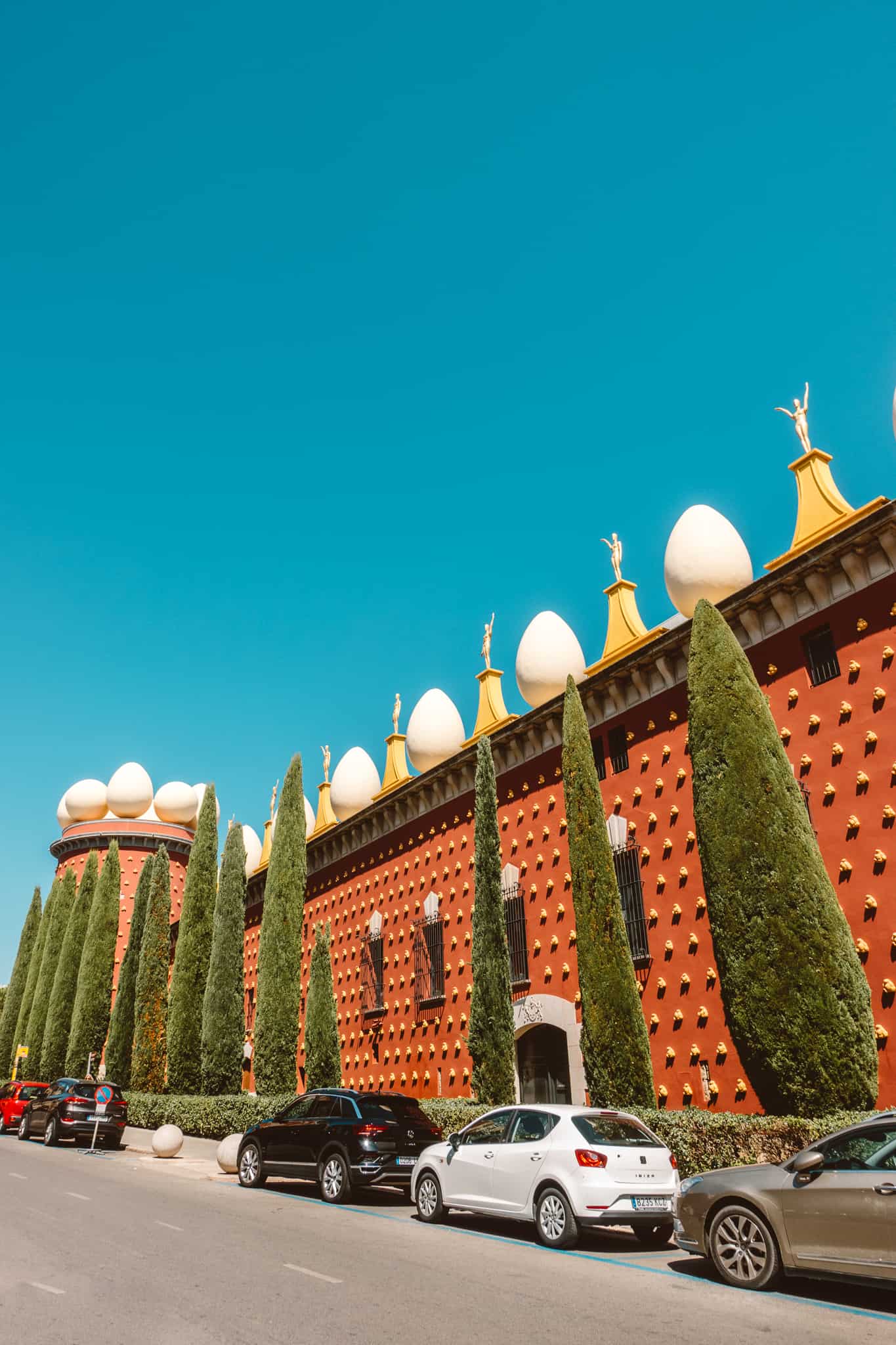 Exterior of the Dali Theater Museum in Figueres