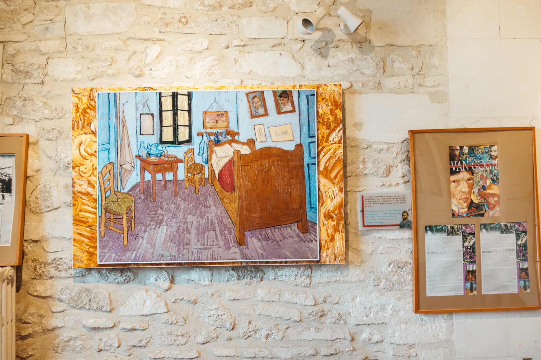 Van Gogh's room at Saint-Paul-de-Mausole Monastery