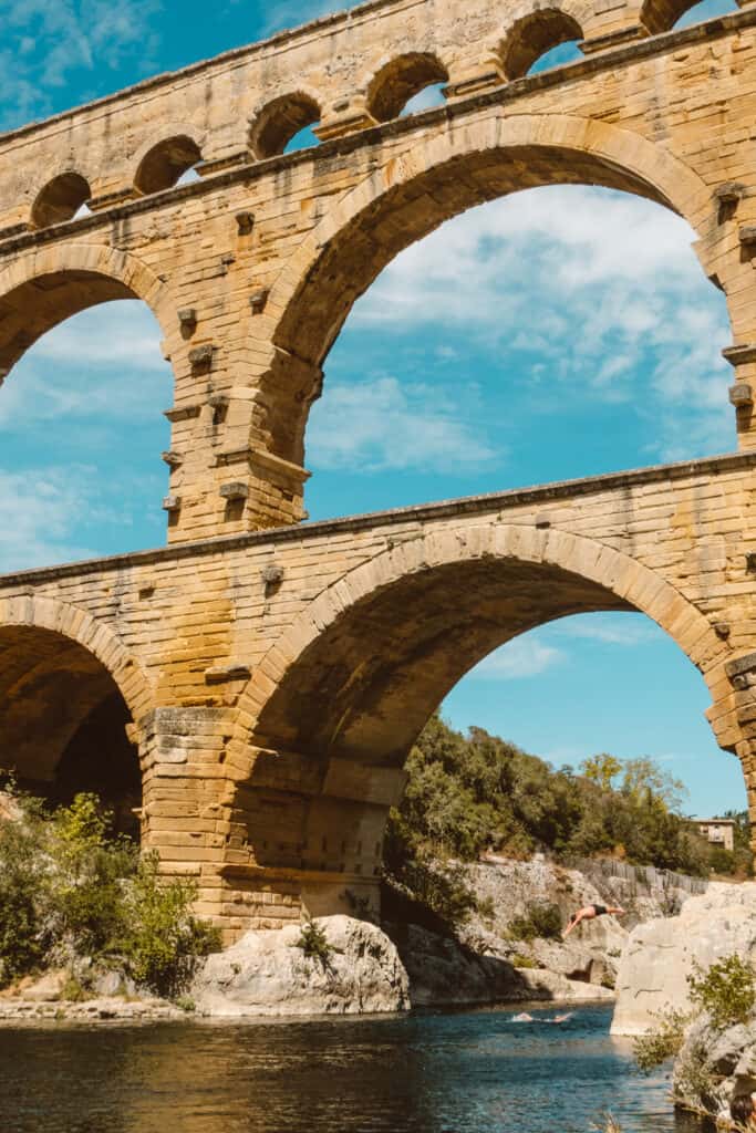 Pont du Gard Roman Aqueduct Bridge