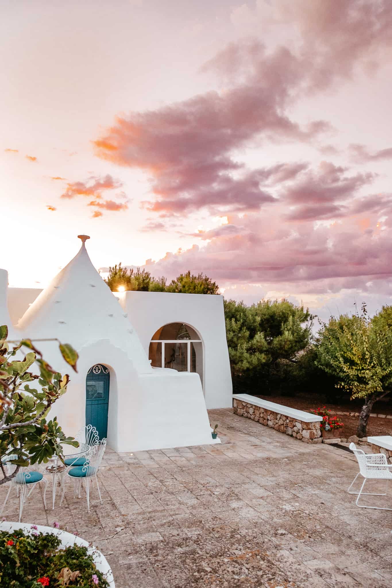 Sunset at Trullammare in Monopoli