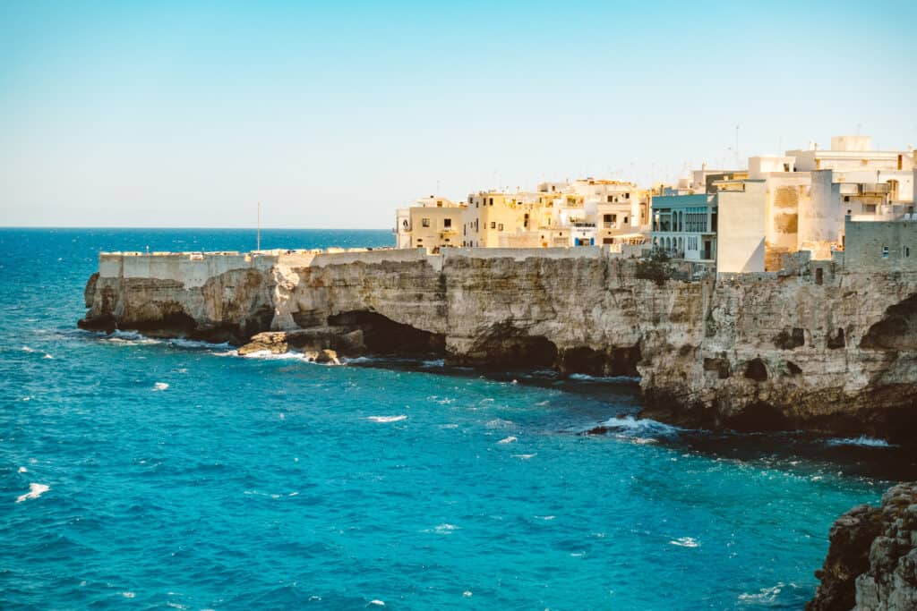 Sea views in Polignano a Mare