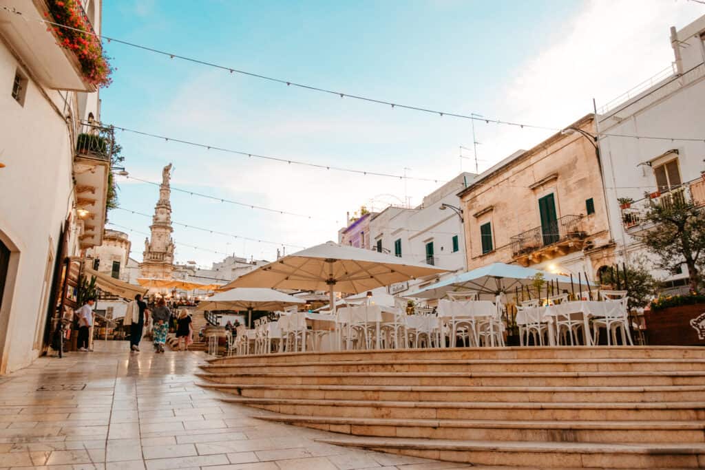 Ostuni Piazza della Liberta