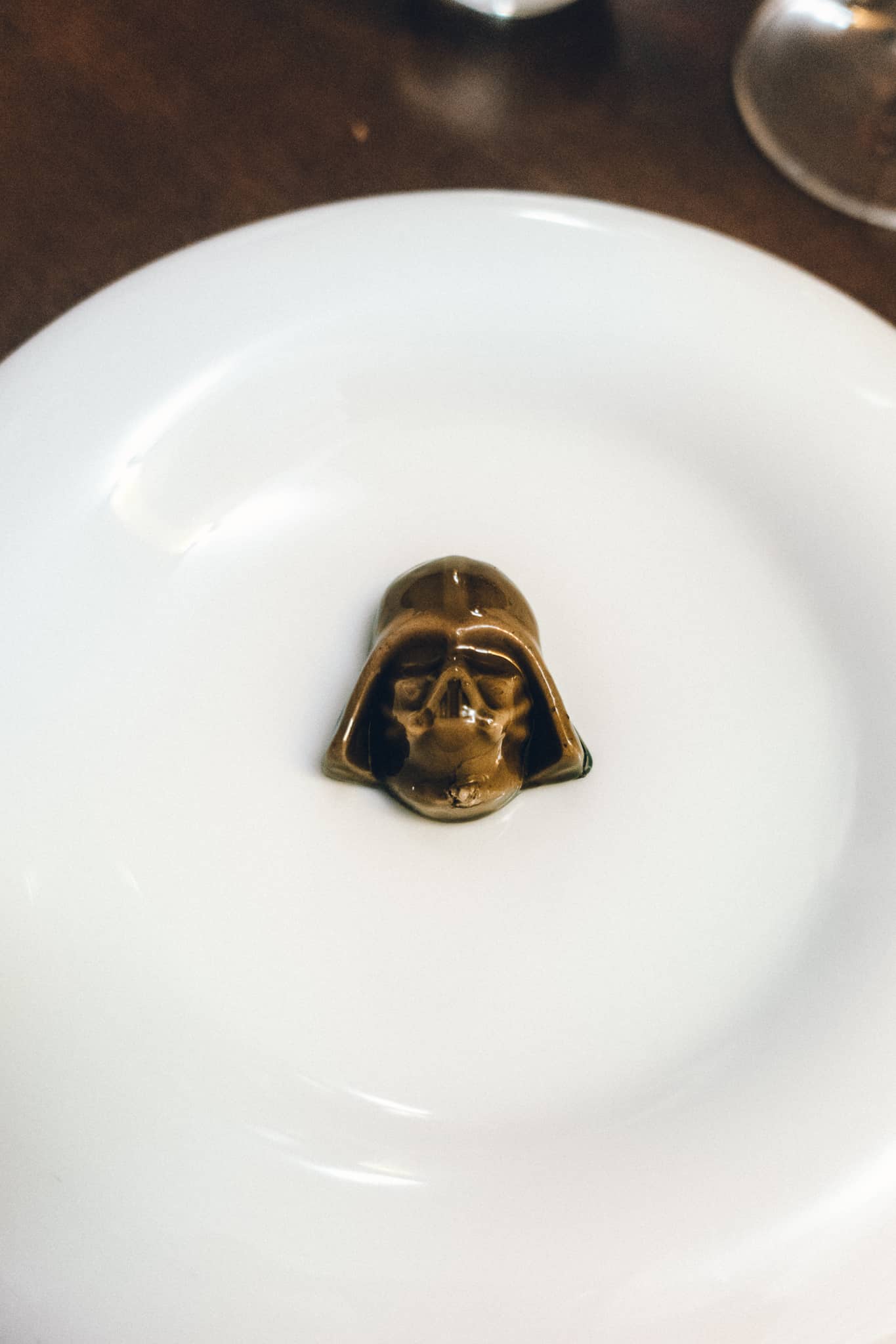 Darth Vader Dessert at Ristorante Cielo